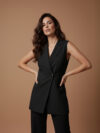 Sleeveless Black blazer
