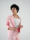 Light Pink Cropped Blazer
